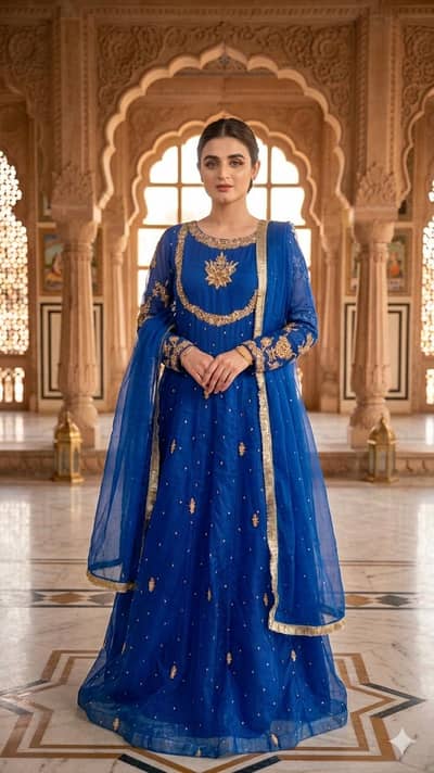 3 PC stiched  long Maxi