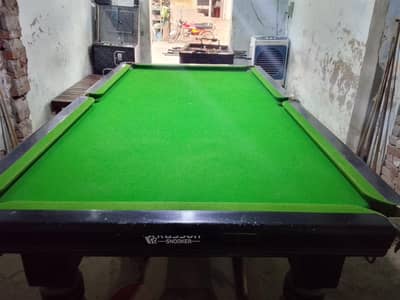 snooker English table 2 inch marble 2 stick 1 rest kapra A 1