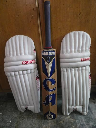 CA Hard Ball Bat+Pads+Protective Guard Set Complete