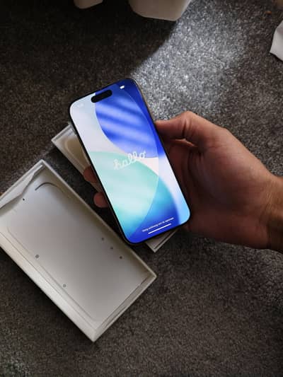 Apple iPhone 16 Pro Dual E Sim Dessert Titanium 128GB PTA Approved