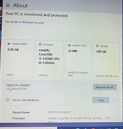Hp ProBook 6470b