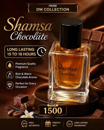 Perfume (Black Shamsa, Blue/White Aud, Charlie)