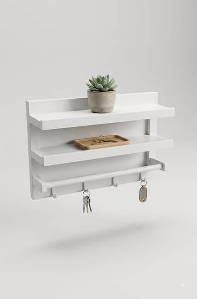 Multipurpose PVC Wall Shelf - Har Ghar Ki Zaroorat!