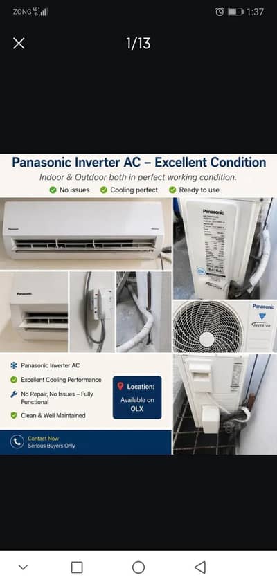 Panasonic Ac 1.5 ton