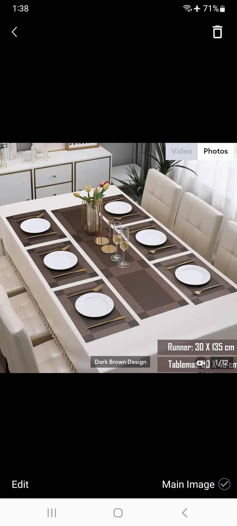 table 6 mat with runner 2