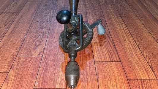 1945 vintage drill # vintage toos # antique machinery
