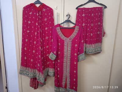 bridal dress sharara