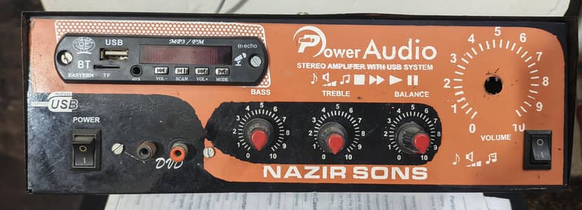 200 Watt amplifier stereo