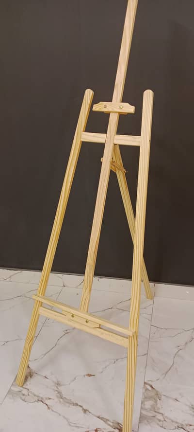 wooden canvas stand