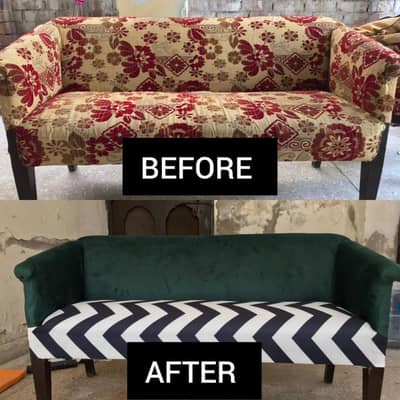 OLD SOFA REPAIRING FABRIC CHANGE NEW SOFA AVAILBLE 0314.5059454