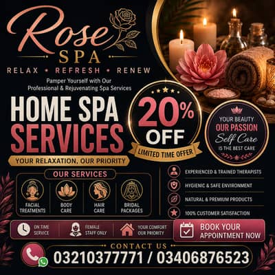 Spa,Services- Spa Center & Saloon - Spa Therapy Available