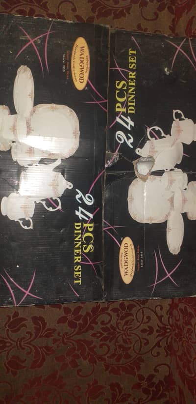 Wadgwod 24 pcs dinner set super bone China