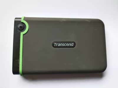 Transcend 1TB hard drive slide use heath 100%