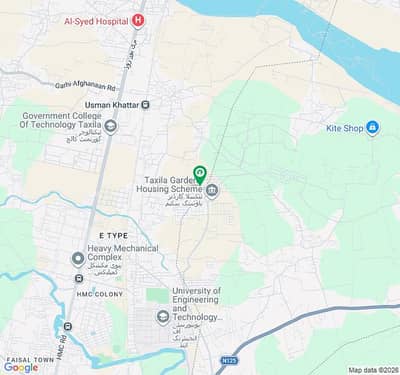 Taxila Garden Corner+Park Face Lavel Plot 7 Marla For Sale