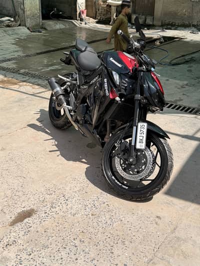 Kawasaki z1000 replica 400cc double cylinder  double exhaust