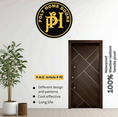 Pvc door -Main wooen door-Single doors-Waterproof doors-imported door