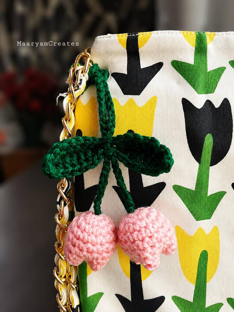 Customized Crochet Keychains 3