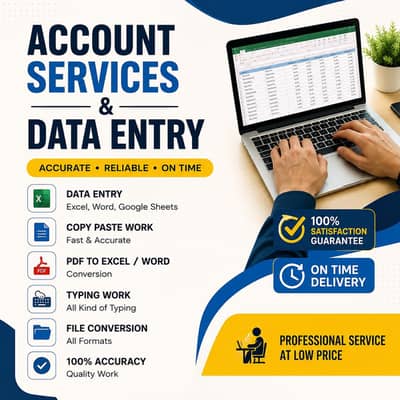 accounting or data entry