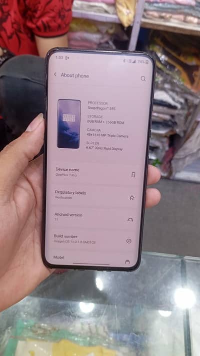 One Plus 7 Pro 8GB RAM 256GB ROM