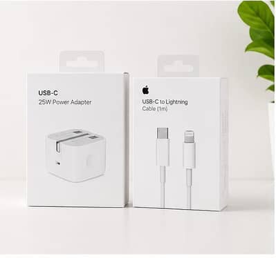 Apple 3 Pin Adapter+ C Type To Lighting Cable
