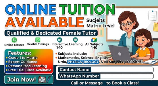 experienced female online teacher