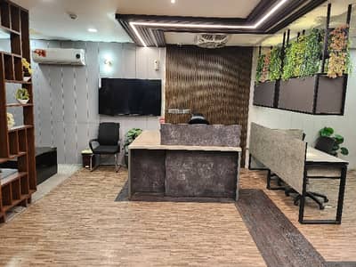 8 MARLA FULLY FURNISHED OFFICE FOR RENT