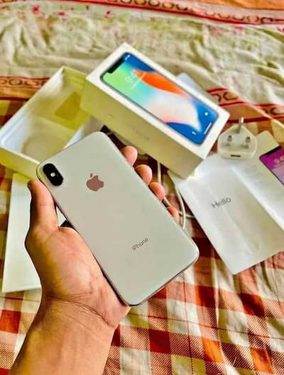 Iphone x pta approved 256gb 0370+3660+434
