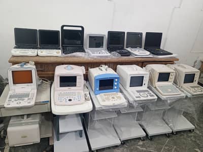 New/used Chinese / Refurb Japanese grayscale & color doppler machines