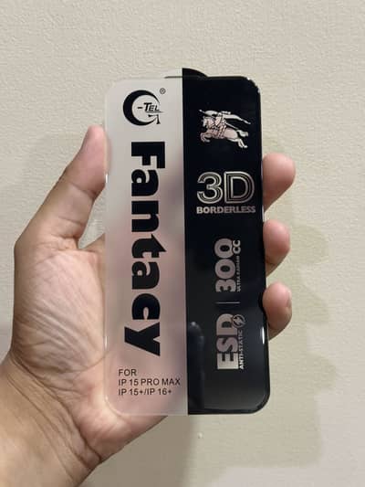 Premium borderless screen protector