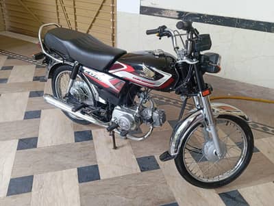 honda cd 70 24/25 black