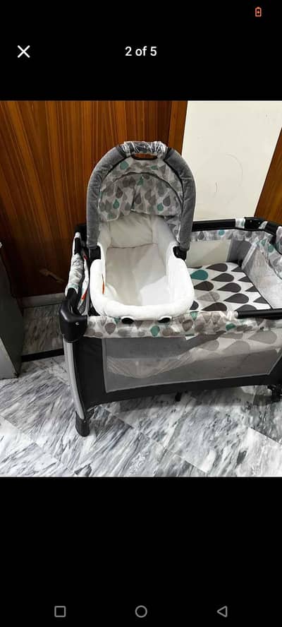 Baby Bed Mattress Baby coat N Organizer for diapers included