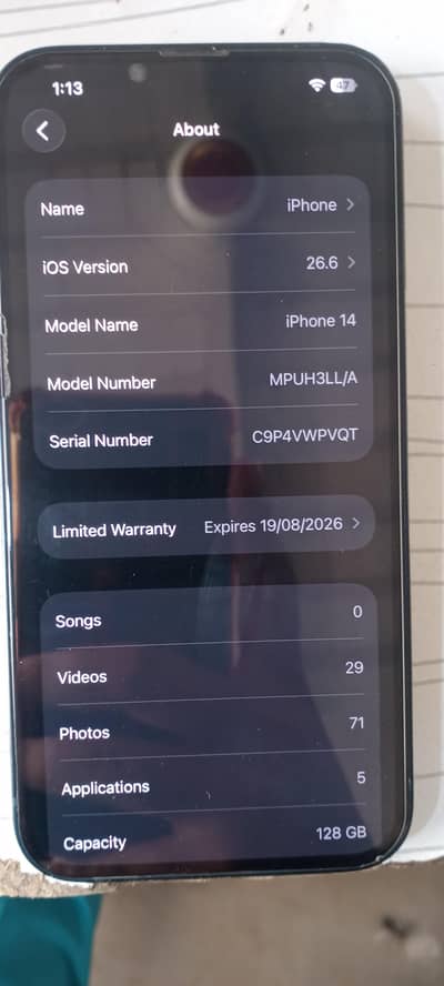 Apple iPhone 14