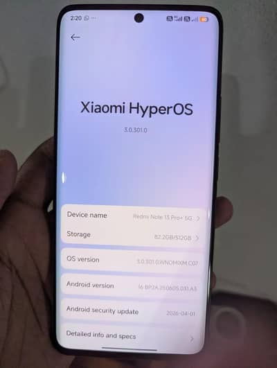 Xiaomi Redmi Note 13 Pro Plus 12/512