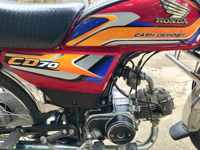 Honda CD 70 2025 model islamabad number