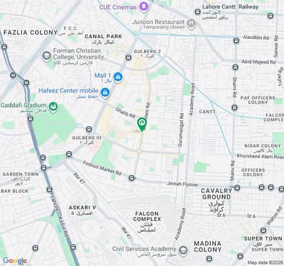 700 square feet shop for rent mm alam road