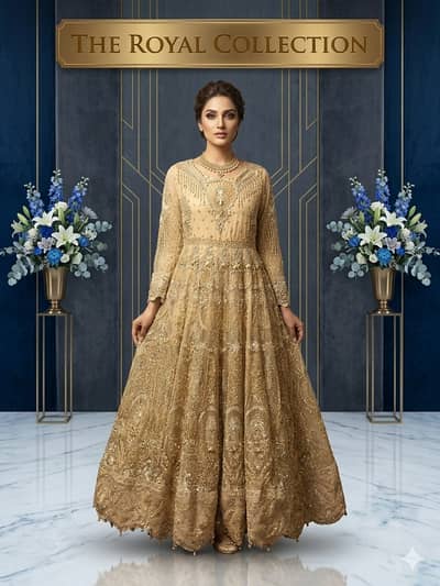 Bridal Dress |Bridal Lehnga | Barat Dress | Walima Maxi | Bridal Maxi