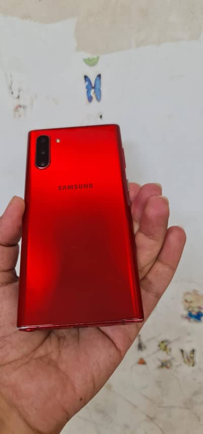 Samsung Mobile Note 10 5G 12GB 256GB PTA approved pin dot