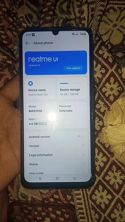 Realme Note 60x
