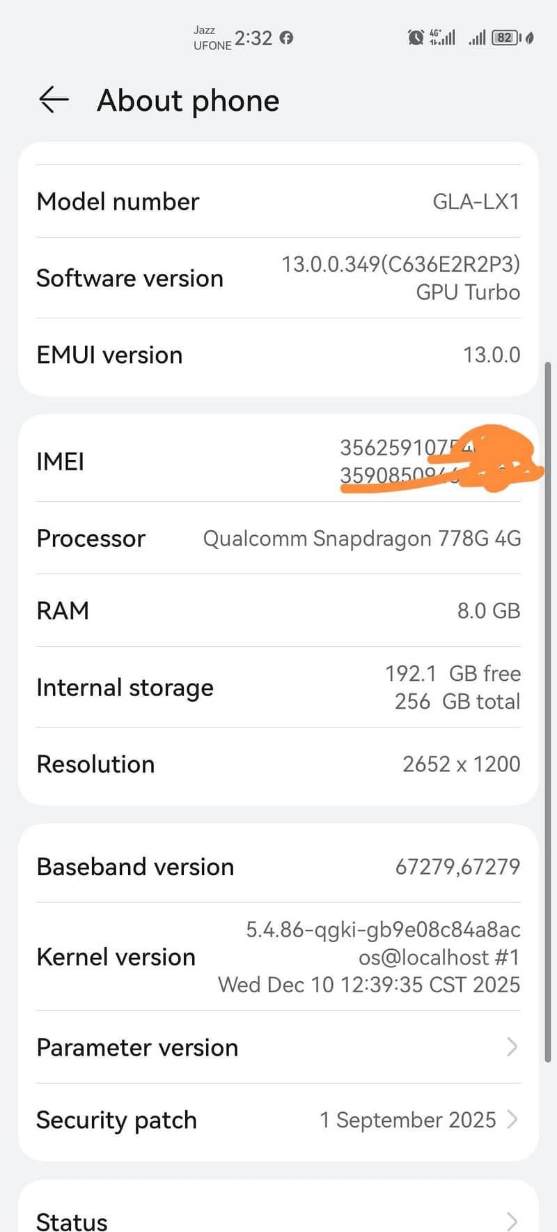 Hwawei Nova 10pro 7
