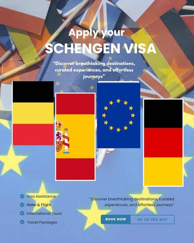 Apply your Schengen visa