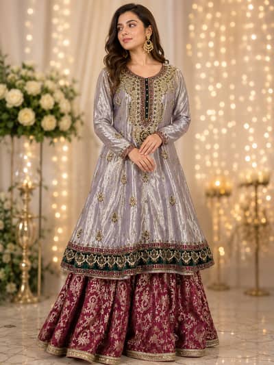 Bridal Maxi | Wedding Dress | Bridal Lehnga | Wedding Bridal Ghagra