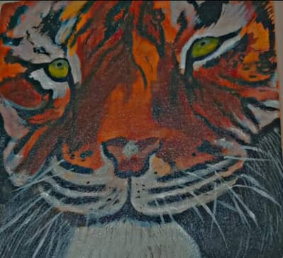 Canvas painting