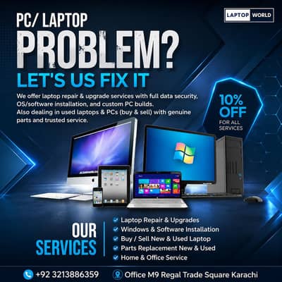 Laptop & Desktop Serviceing