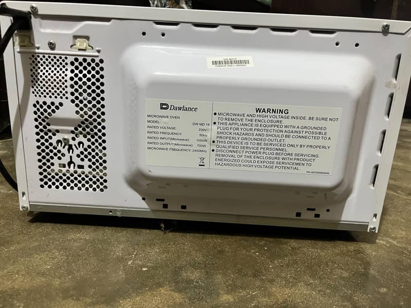 Dawlance microwave 3