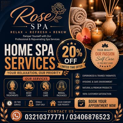 Spa,Services- Spa Center & Saloon - Spa Therapy Available