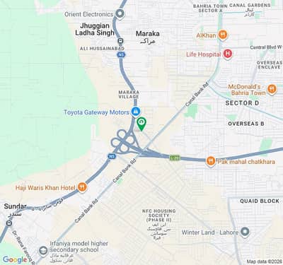 90 No. EE-BLOCK Multan Road 20-Marla (50 By 90) Residential Plot In 235 Lakh. All Dues Clear Deal, 40 Feet Road, Best Location For Constructing Your Dream House In Bahria Town Lahore