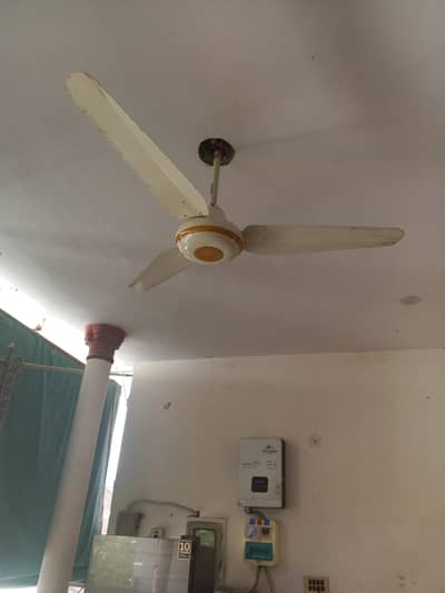 it's one month used 2 fans
