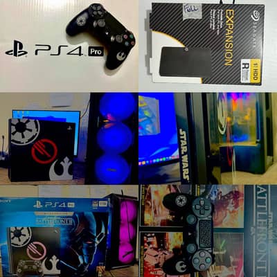 PS4 Pro Star Wars Battlefront II, Limited Edition 2TB.