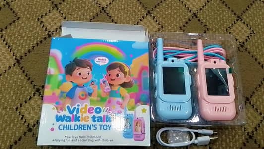 video walkie talkie for children chargeable