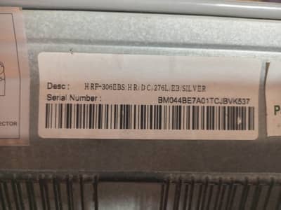 Haier 11 Cubic fridge for sale